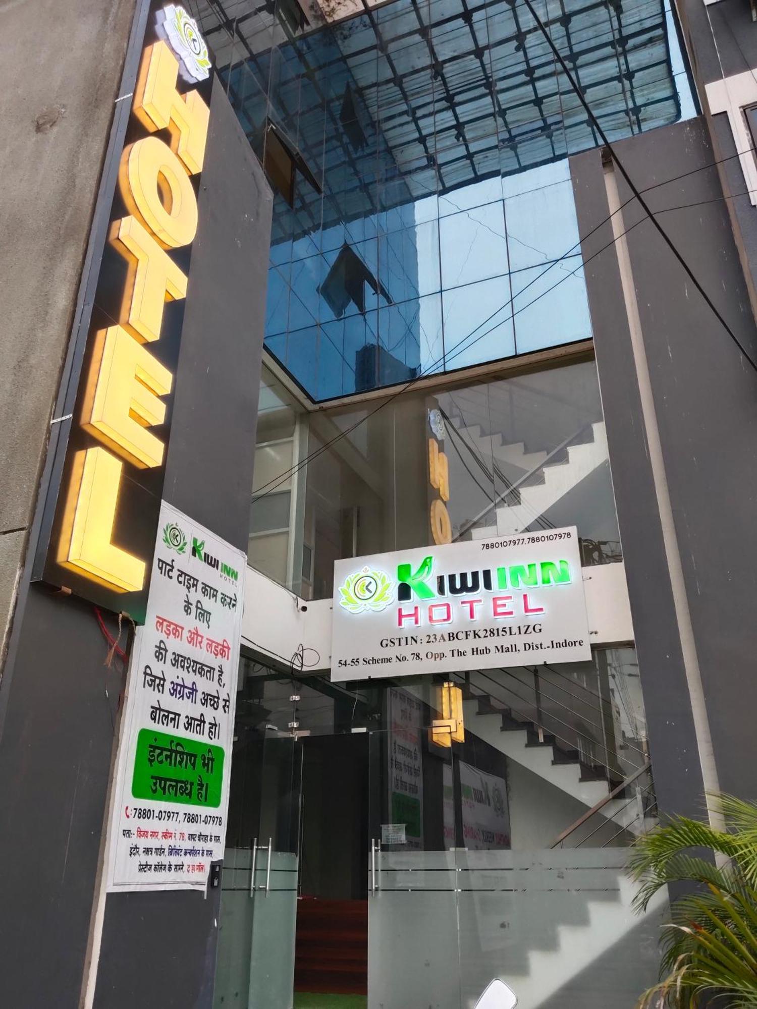 Hotel Kiwi Inn Vijaynagar Scheme 78 Indore Ngoại thất bức ảnh